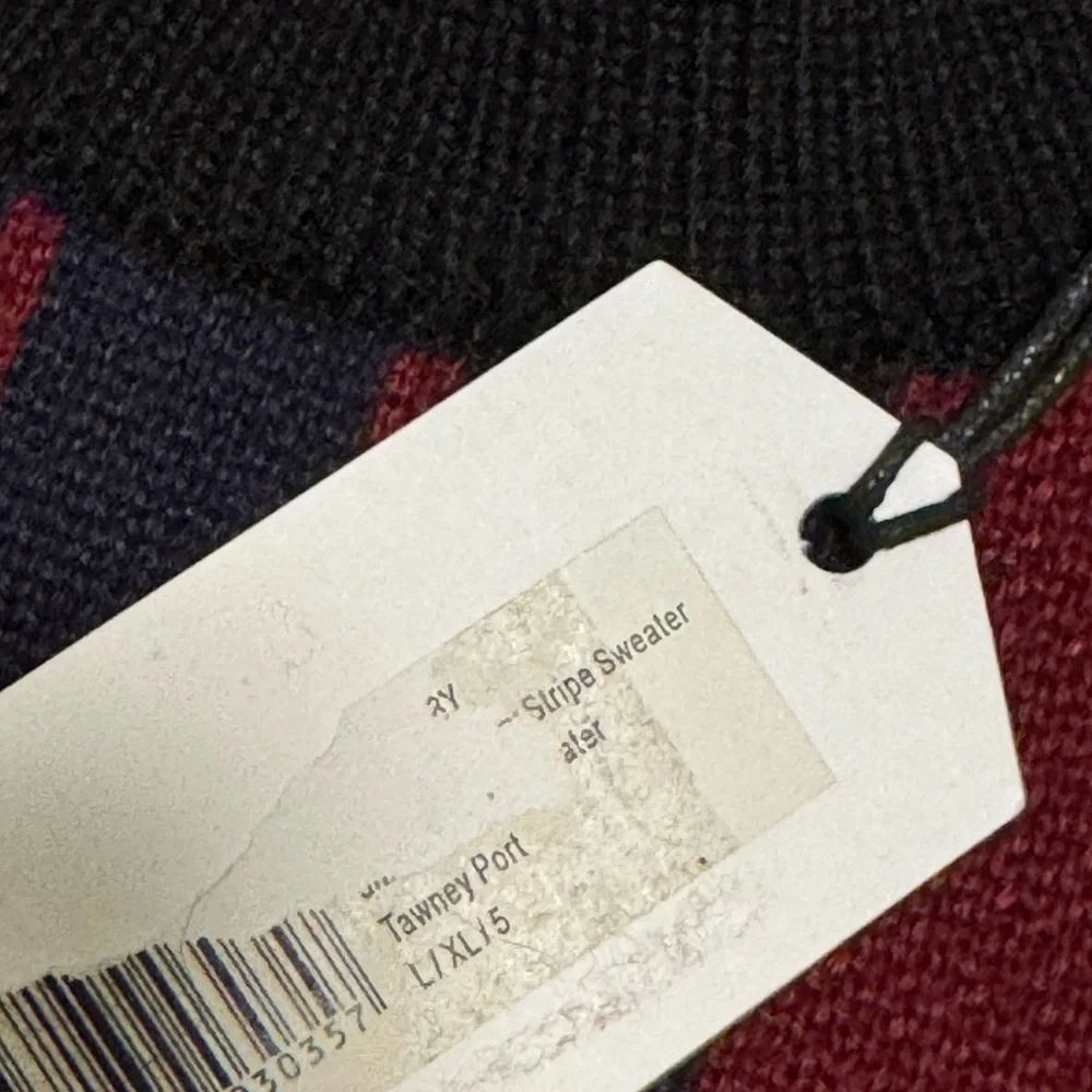 Wesc Multicolor Striped Men's Sweater Unisex Men Large Women X-Large